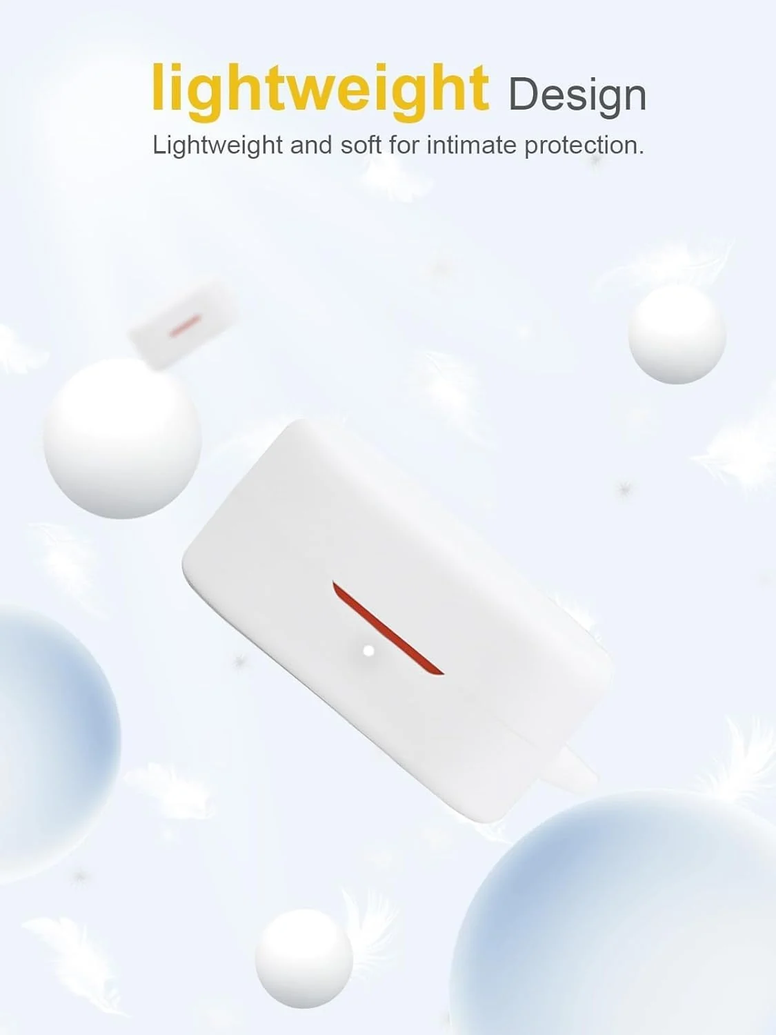 DL3 Mobilak Compatible with Nothing Buds Pro 2 Case Cover, Soft Silicone Shockproof Protective Case Wireless Earbuds with Carabiner, Front LED Visible - White
