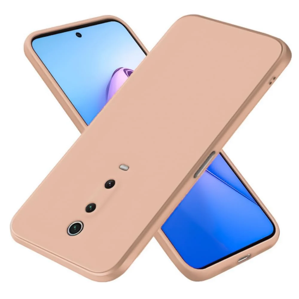 Dl3 Mobilak Compatible with Xiaomi Mi 9T/Mi 9T Pro/Redmi K20/K20 Pro Case, Liquid Silicone Case, Full Body Camera Protective Cover, Shockproof, Slim Phone Case, Soft Microfiber Lining - Black