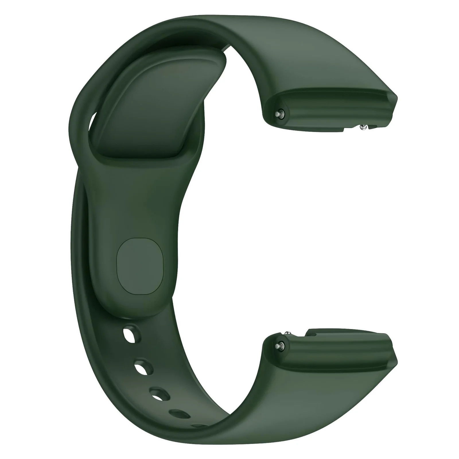 DL3 Mobilak Strap Silicone Compatible With Xiaomi Redmi Watch 3 Active/Redmi Watch 3 Lite, Sport Silicone Watch Band Wrist Strap, Bracelet Wristband Wrist Strap - Green