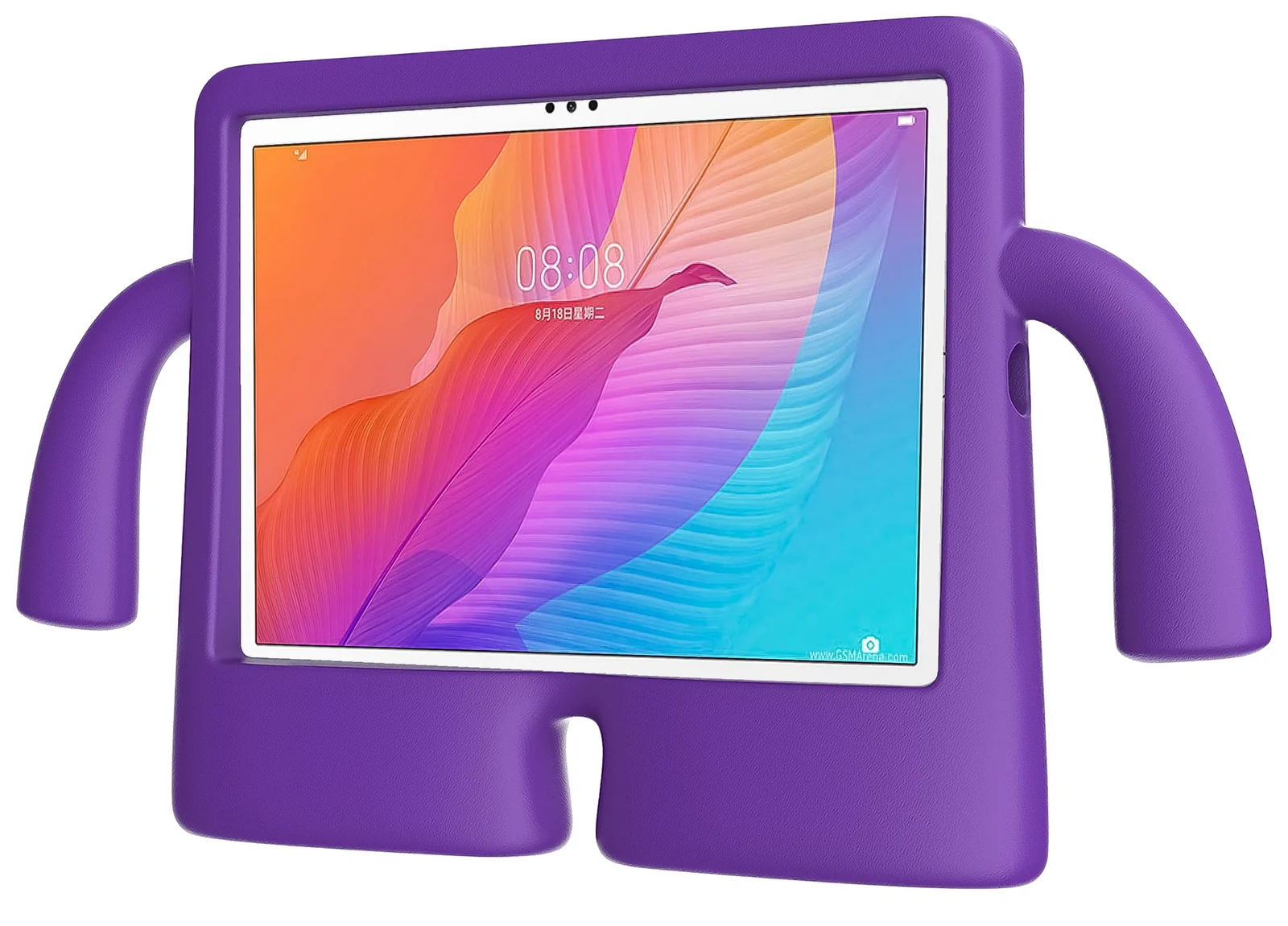 "DL3 Mobilak Kids Case for Samsung Galaxy Tab A 8.0/Tab E/Tab 3/Tab 4 8.0 Tablet (SM-T290/T295/T380/T385/T387/T375/T377/T330/T310) & Galaxy Tab A7 Lite 8.7"" (SM-T220) Heavy Duty Cover - Purple"
