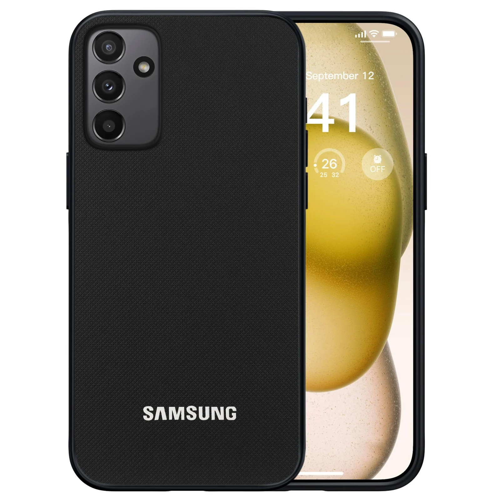 DL3 Mobilak PC and TPU Protective Case for Samsung Galaxy A05s with Camera Protection and Shockproof Design