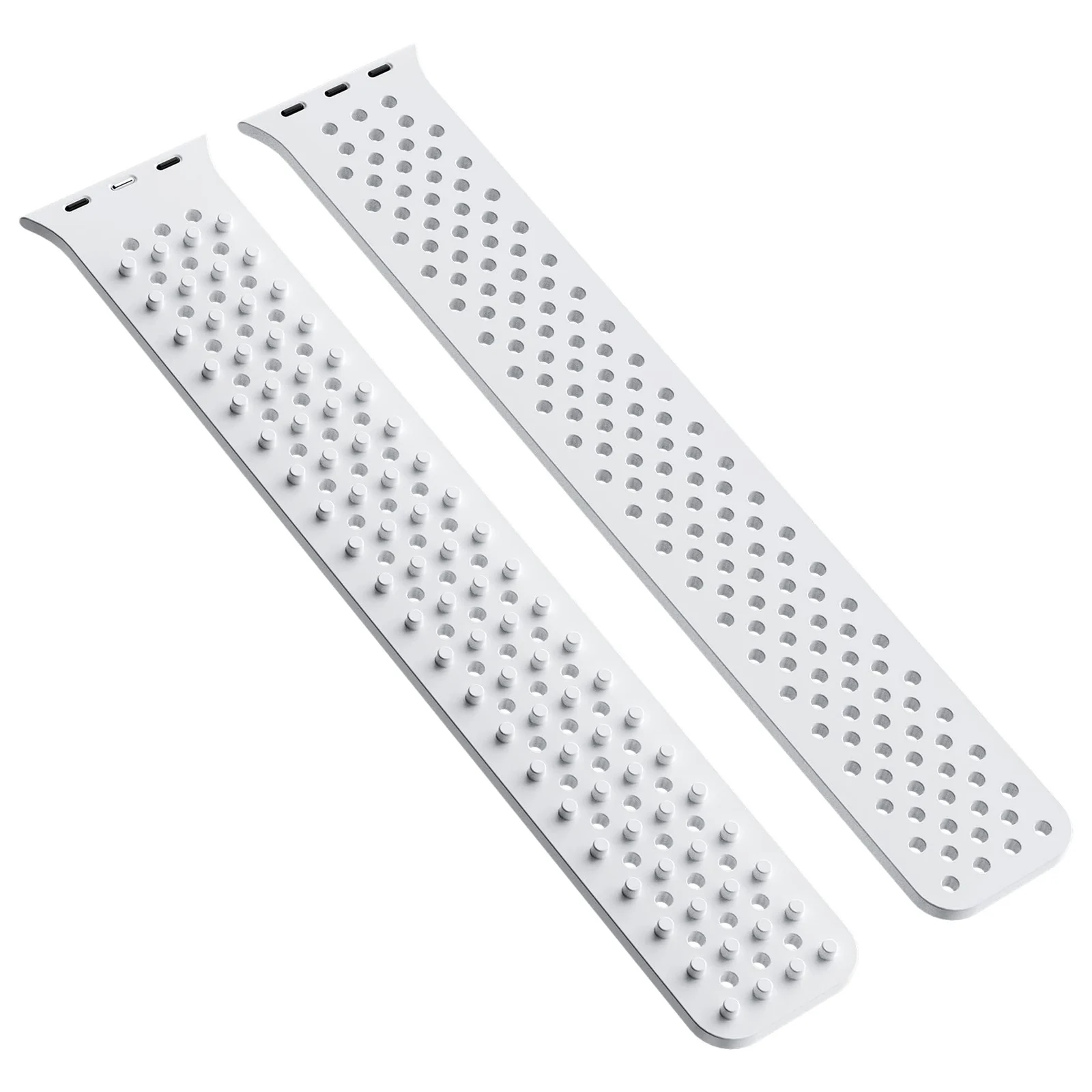 DL3 Mobilak Soft Silicone Band For Apple Watch Ultra Bands 49mm 45mm 44mm 42mm, Sport Replacement Wristband No Clasps for iWatch Series 8 ultra 7 6 5 4 SE 3 2 Women Men, Waterproof Strap - White