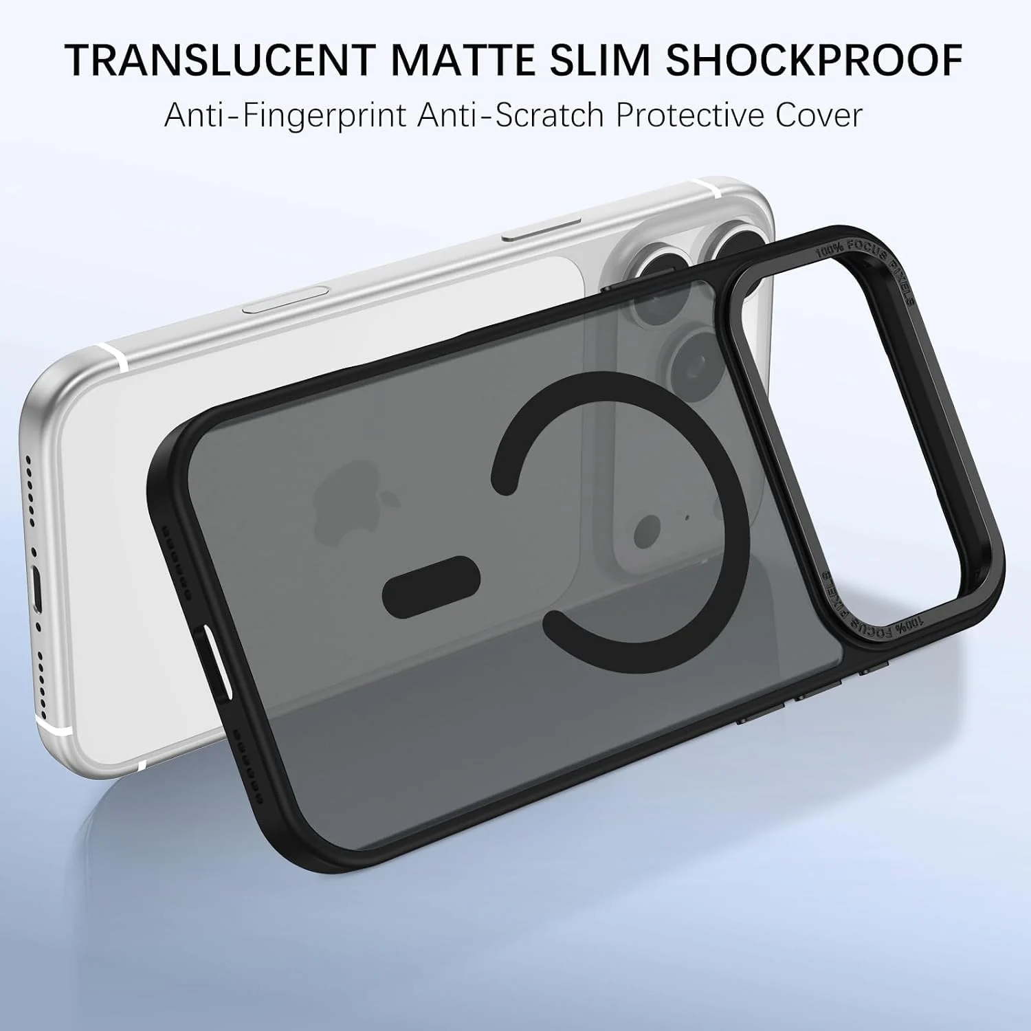 DL3 MOBILAK Protective Phone Case for Apple iPhone 18 Pro and 17 Pro - Black