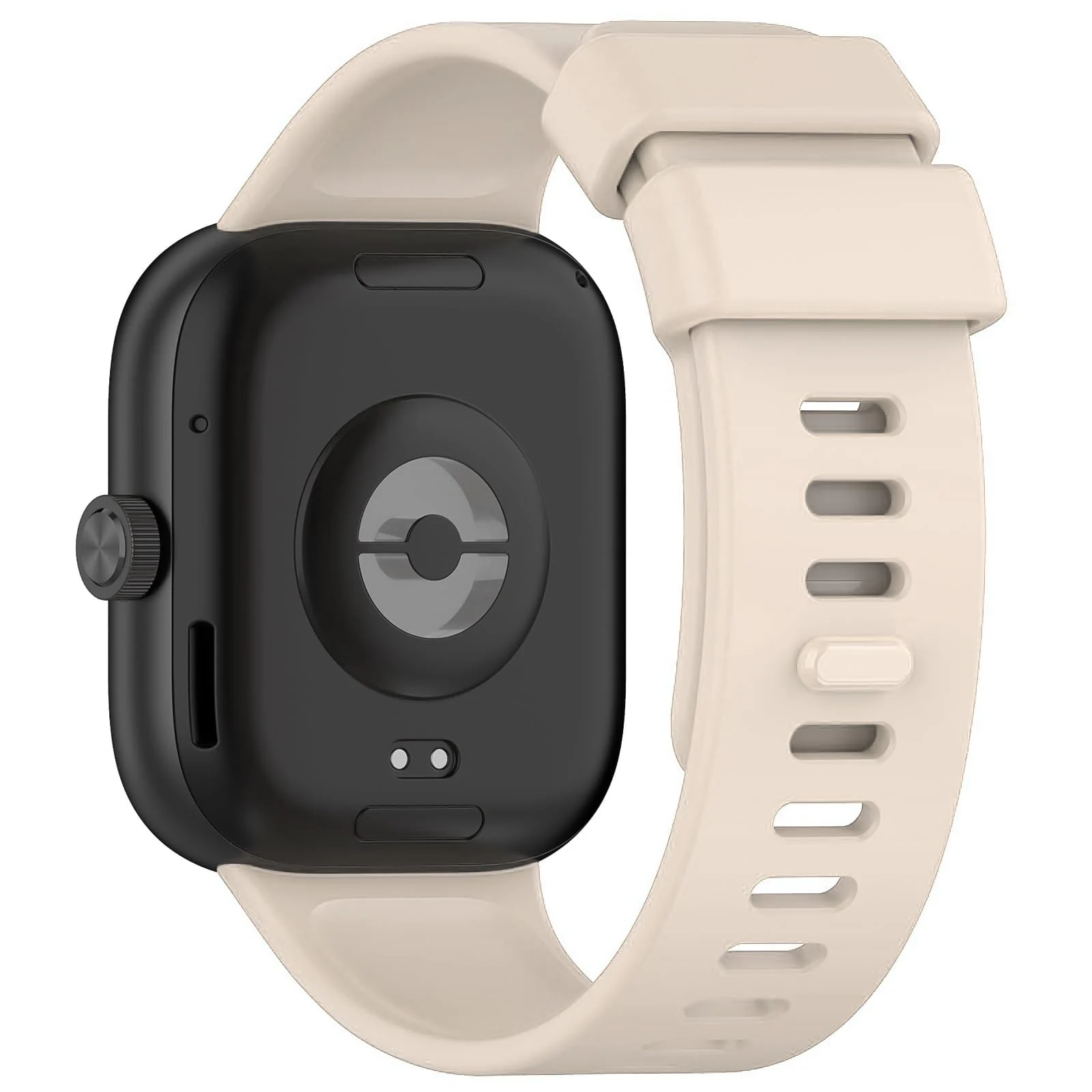 DL3 Mobilak Bracelet Compatible with Xiaomi Redmi Watch 6/5/4 / Xiaomi Smart Band 10 Pro/9 Pro/8 Pro, Soft TPU Replacement Strap Sports, Strap for Men and Women - Beige