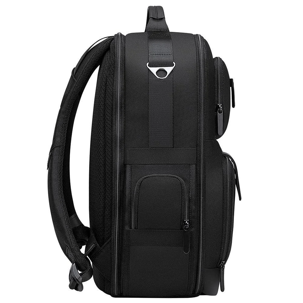 Mobigon 17 Inch Laptop Backpack Durable Business Computer Travel Backpack with USB Charging Port, Lightweight Casual Bag Daypack for College School Work Office Men, MacBooks, Surface - Black
