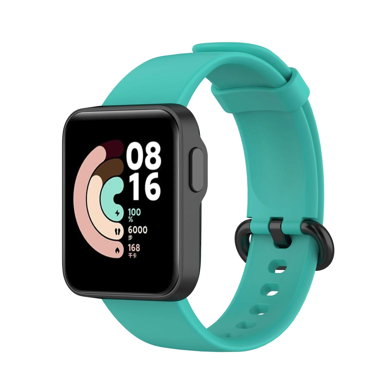 DL3 Mobilak Smart Watch Strap for Xiaomi Mi Watch Lite, Sport Silicone Watch Band Wrist Strap, Replacement Bracelet Wristband Wrist Strap for Xiaomi Mi Watch Lite/Redmi Watch Accessories - Black