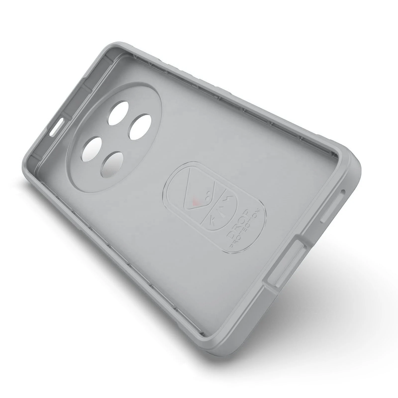 DL3 Mobilak Flexible Silicone and TPU Protective Case with Camera Protection for Honor X9C - Gray