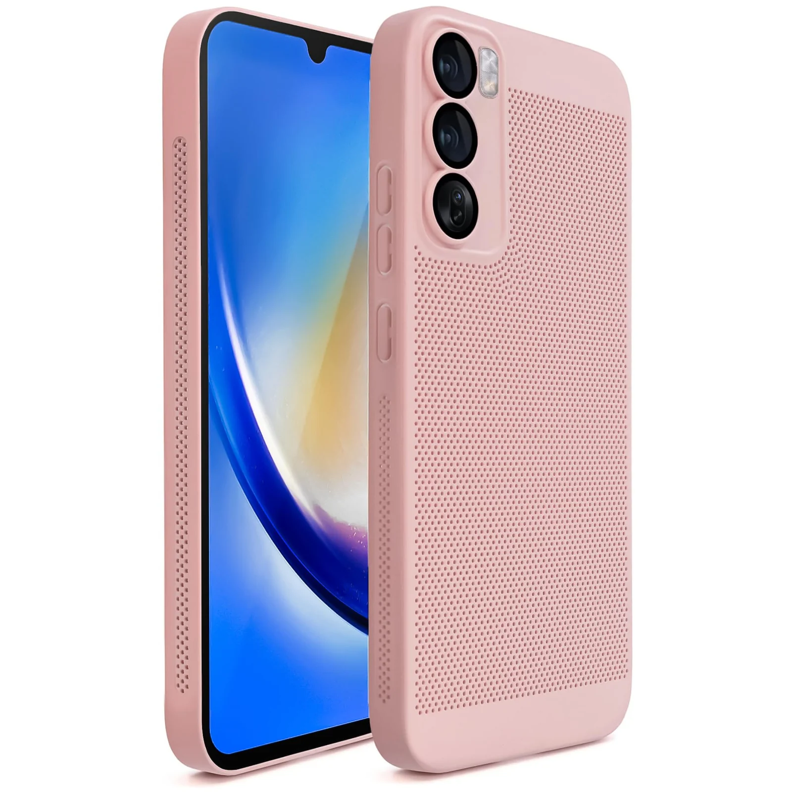 Oppo Reno 12 Pro 5G Heat Dissipation Case with Built-in Camera Lens Protector — DL3 Mobilak PC Protective Case for OPPO Reno 12 Pro 5G, Supports wireless charging, Camera protection, Shock-absorbing protection