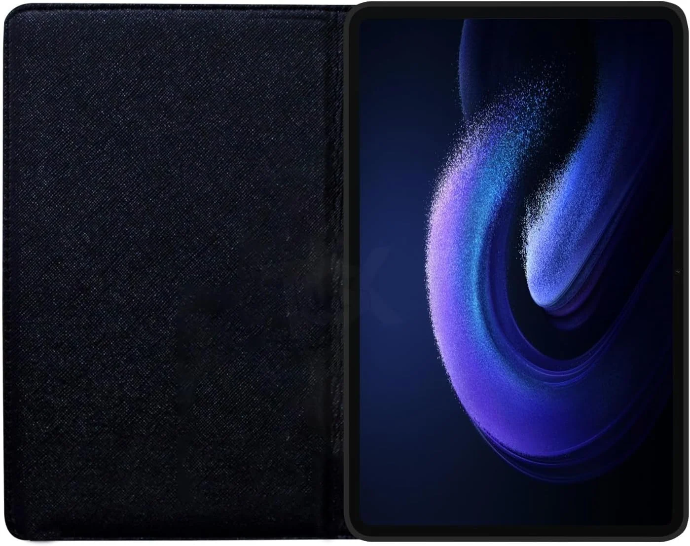 DL3 Mobilak Case Compatible with Xiaomi Pad 6/Xiaomi Pad 6 Pro 11 inch Flip Wallet Leather Case Cover - Black