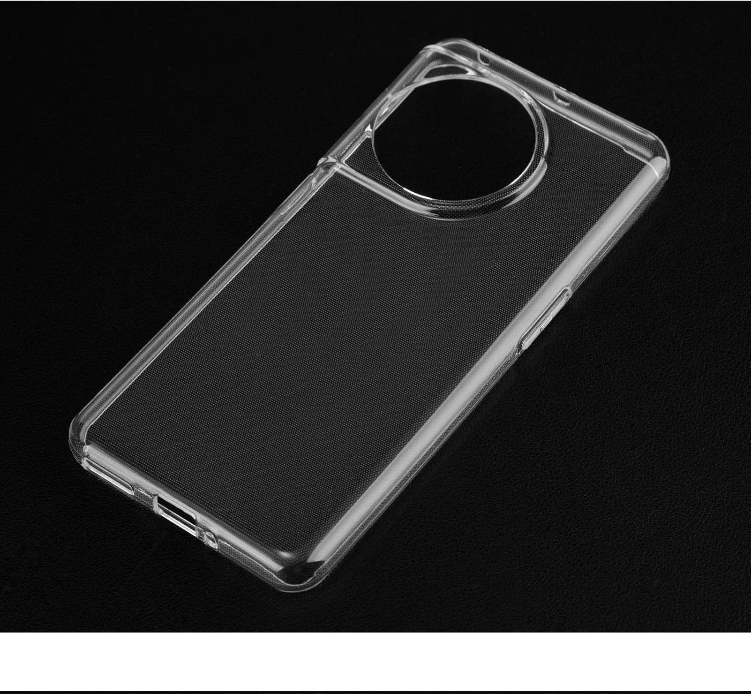 DL3 Mobilak Case Compatible with OnePlus 11 5G Case Crystal Soft TPU Gel Case Flexible Silicone Anti-Scratch Camera Protection TPU Cover - Clear