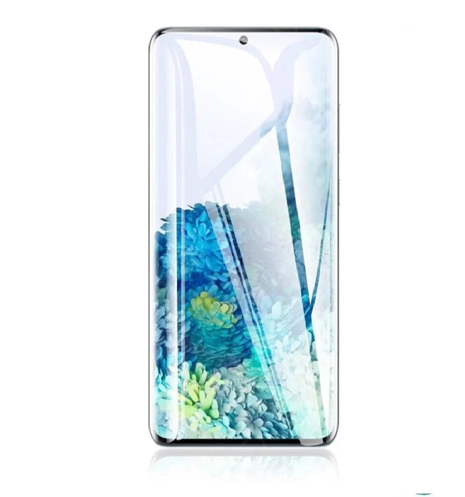 DL3 Mobilak Full Glass Screen Protector For honor 70 UV Tempered Glass Full Glue Cover Screen Protector For honor 70 Fingerprint Unlock Screen Glass Film - Clear