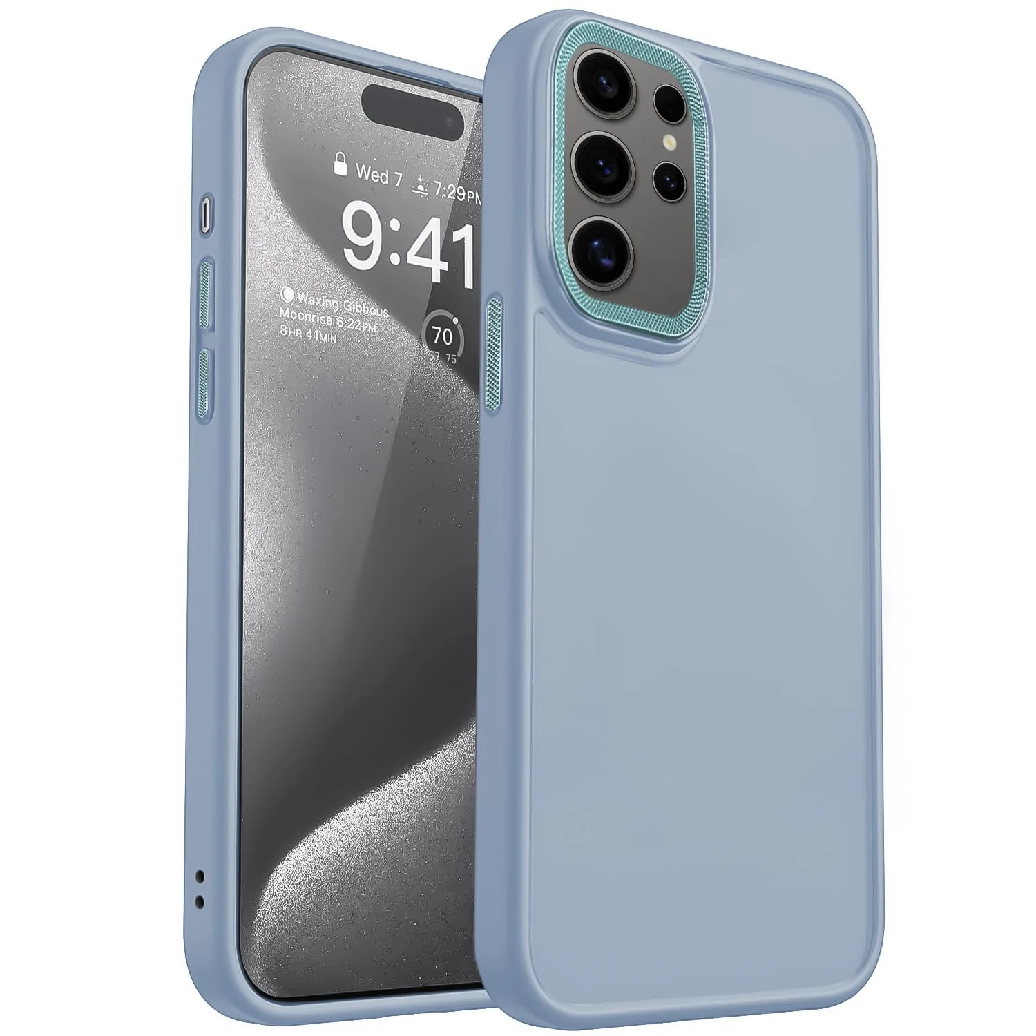 Dl3 Mobilak Case for Samsung Galaxy S25 Ultra Case Magnetic Translucent Matte Phone Cases Thin Slim Fit Shockproof Bumper Protective Cover for Women Men Girls (Green)