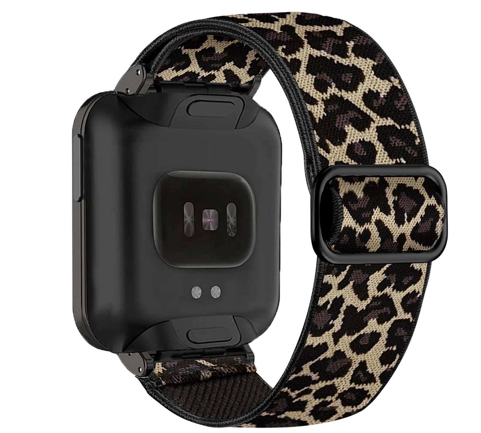 DL3 Mobilak Strap Compatible with Xiaomi Mi Watch Lite/Redmi Watch Bracelets, Nylon Replacement Strap Sport PU Protective Case + Watch Strap For Xiaomi Mi Watch Lite With Metal Cover - Black