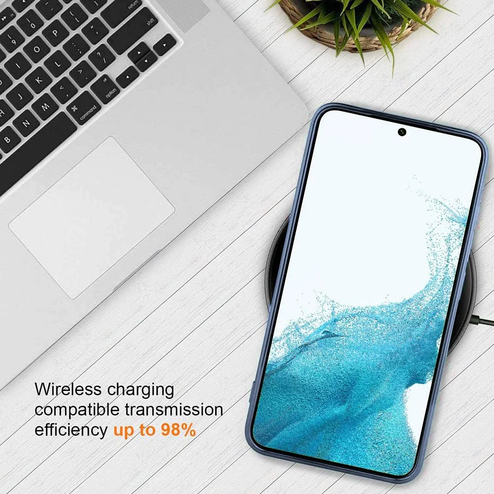 "DL3 Mobilak Clear TPU Case for Samsung Galaxy Note 20 5G (6.7""), Compatible with MagSafe accessories, Supports wireless charging, Camera protection - Sierra Blue"