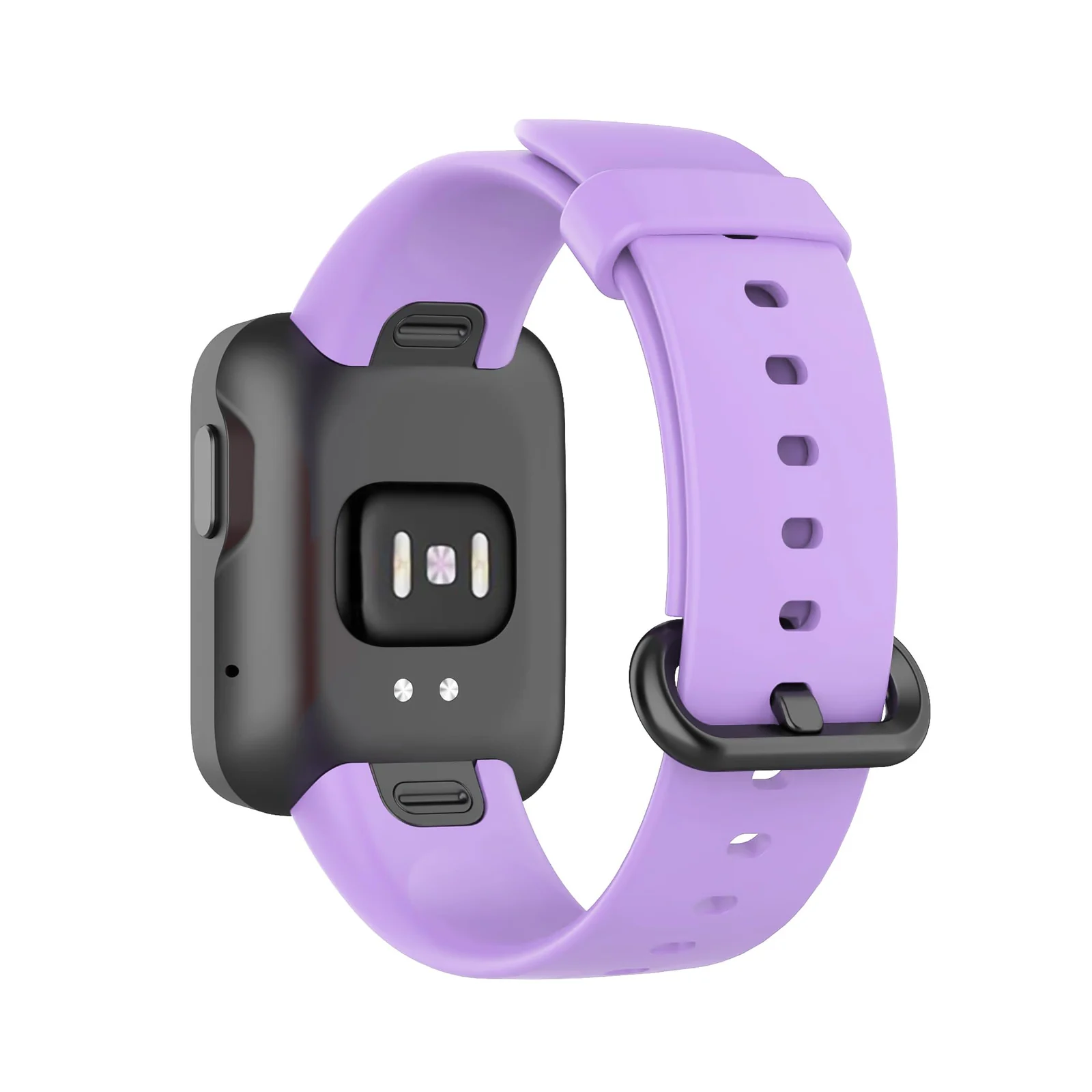 DL3 Mobilak Smart Watch Strap for Xiaomi Mi Watch Lite, Sport Silicone Watch Band Wrist Strap, Replacement Bracelet Wristband Wrist Strap for Xiaomi Mi Watch Lite/Redmi Watch Accessories - Light Purple