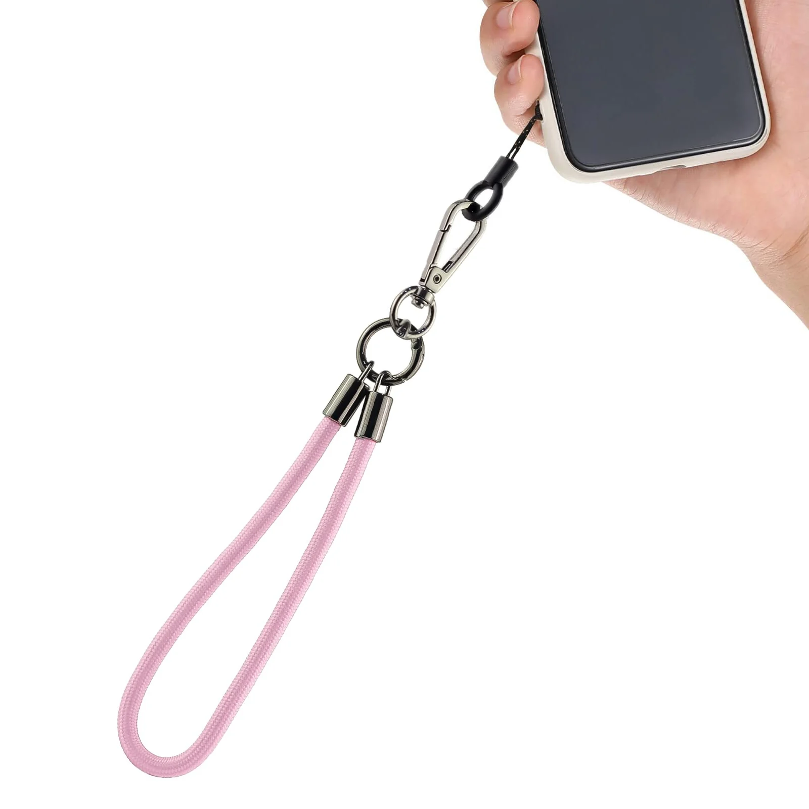 Dl3 Mobilak Wrist Strap Lanyard Adjustable Wristlet Phone Lanyards for Keys Cell Phone Camera USB Flash Drives Flashlight Keychain ID Name Tag Badge Portable Gaming Consoles & More Pink, One Size