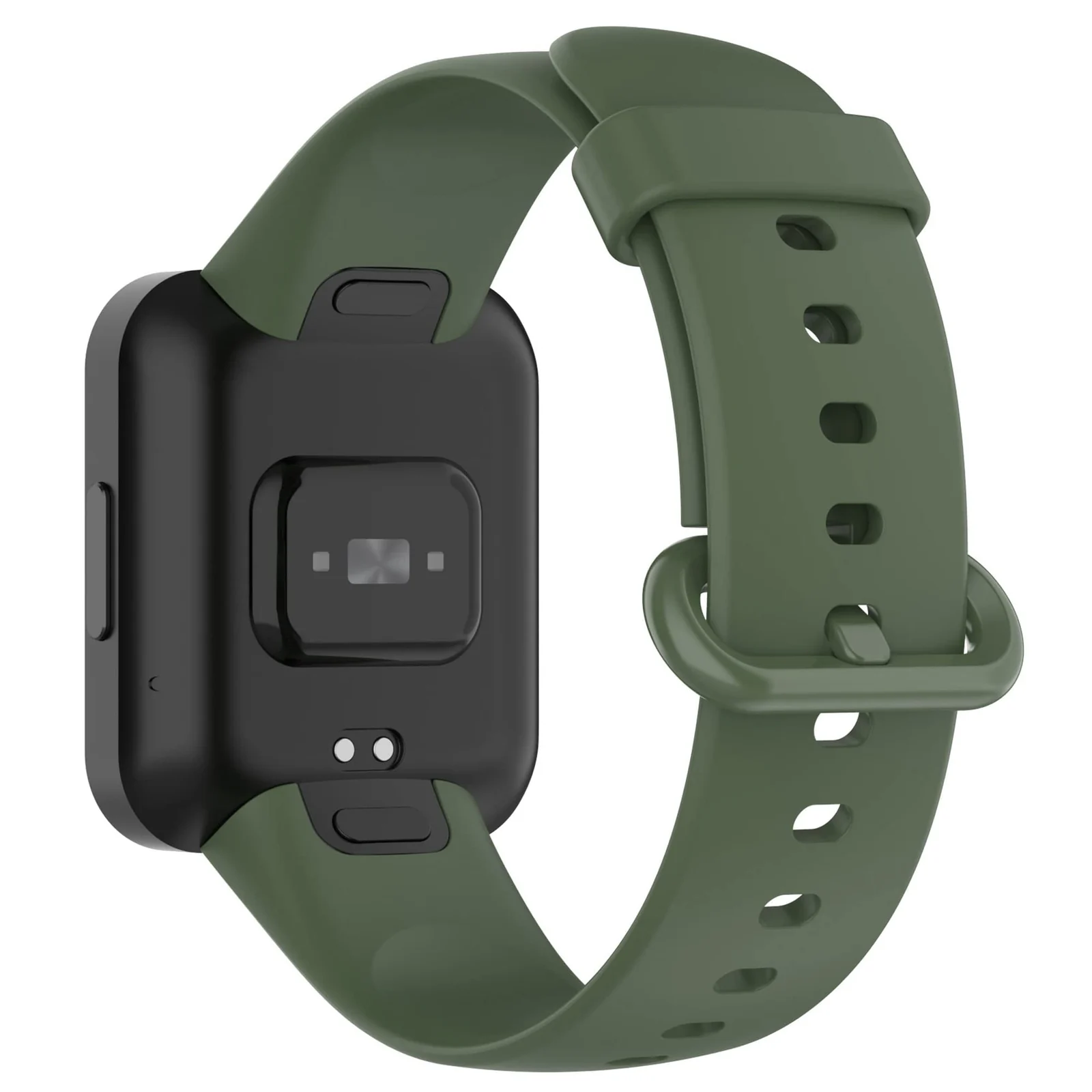 DL3 Mobilak Strap Compatible with Xiaomi Redmi Watch 2 Lite/Poco Watch/Redmi Watch 2 / Horloge 2 Soft Replacement Sport Silicone Strap - Black