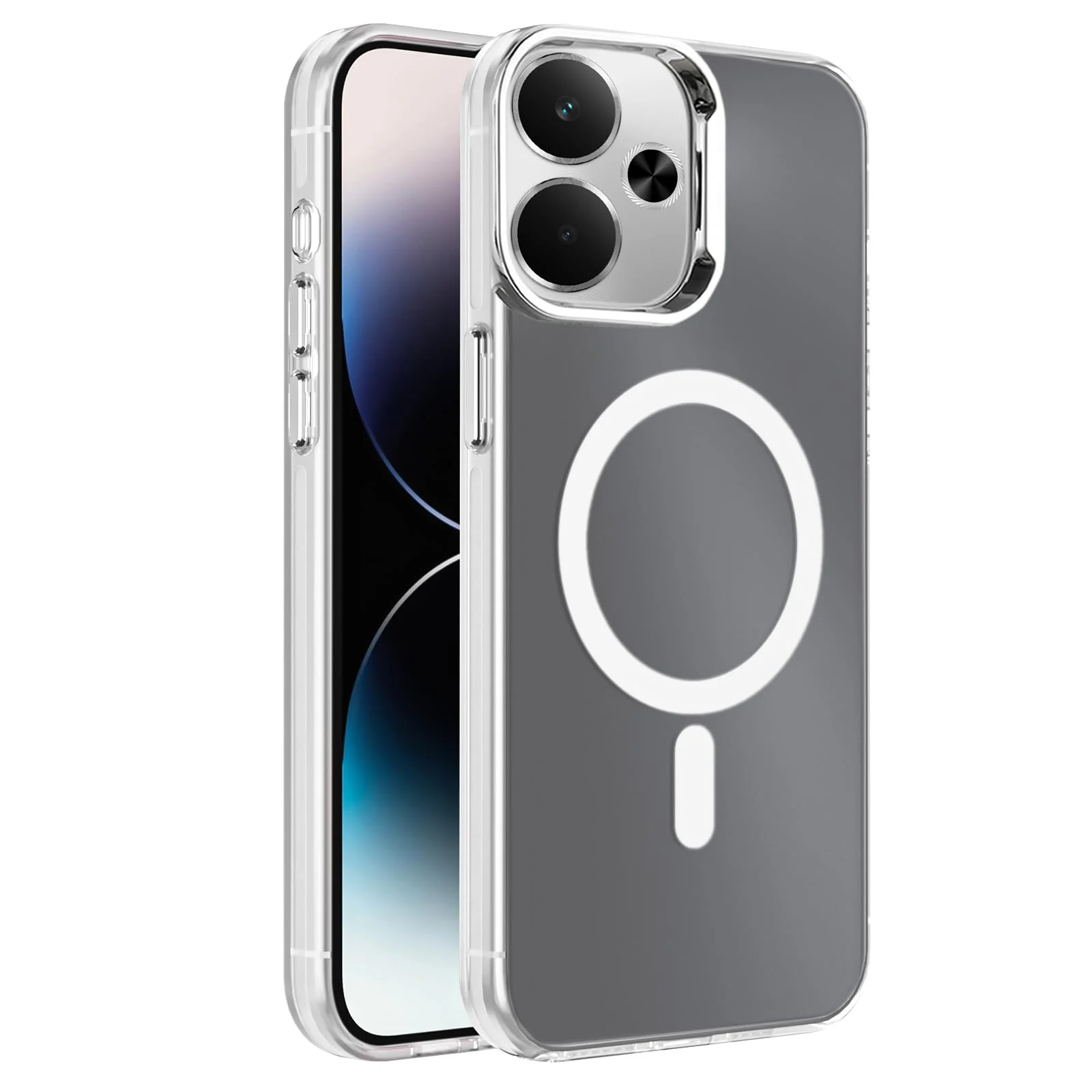 DL3 Mobilak Clear TPU Case for Xiaomi Redmi 13 4G / 5G / Poco M6 4G / Note 13R, Not compatible with MagSafe, Camera protection, Shock-absorbing protection - Clear