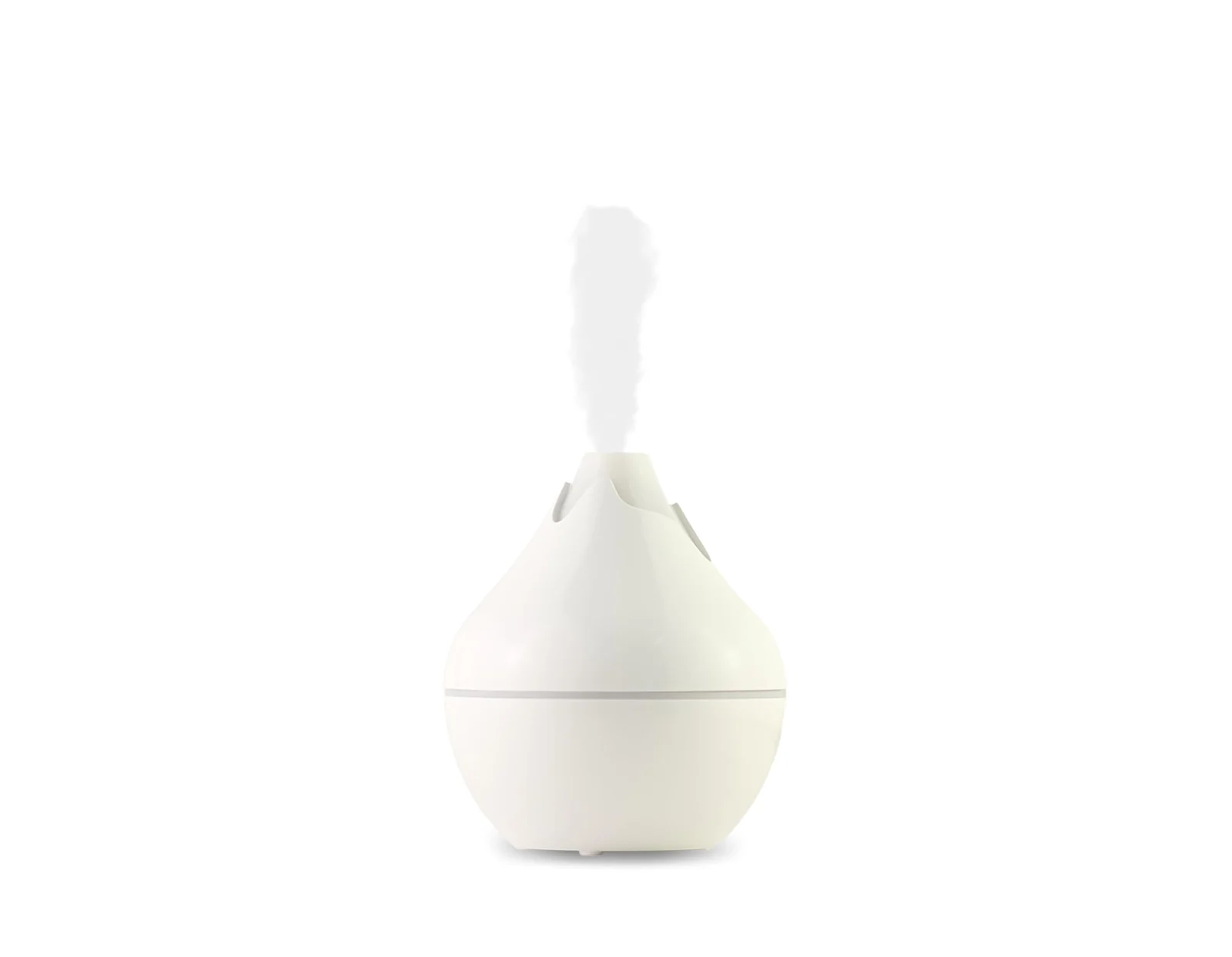 mobigon Wood Cool Mist Ultrasonic Humidifier for Room Moisture, Aroma Diffuser for Home, 200ml Essential Oil Diffuser with 7 Colorful Night Light, Auto Shut-Off, Home, Office, car (A.White)
