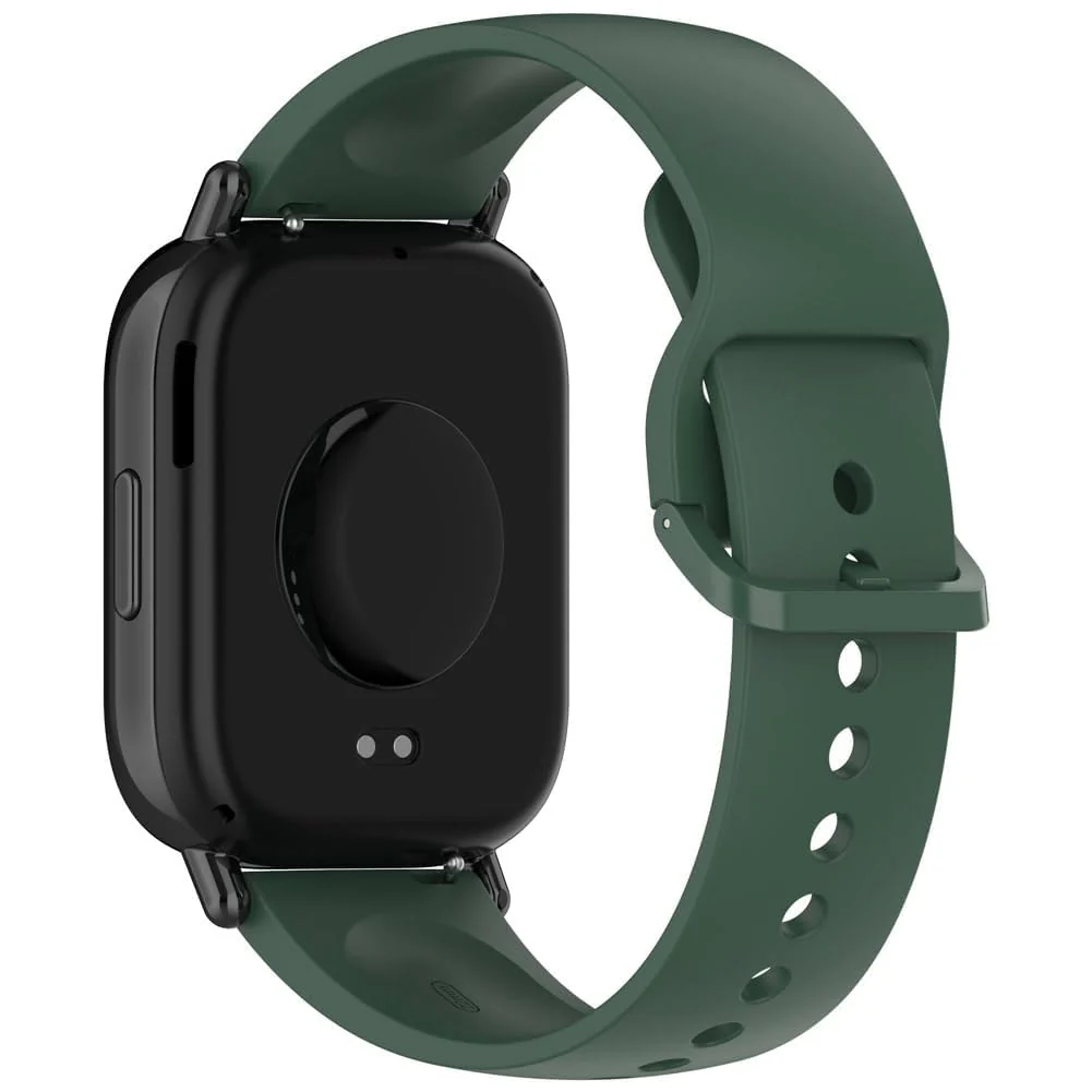 DL3 Mobilak Straps Compatible with Xiaomi Redmi Watch 5 Active/Redmi Watch 5 Lite Bracelet, 22mm Soft Silicone Replacement Band Sports Strap Wristbands [Wear-resistant] [breathable] - Green