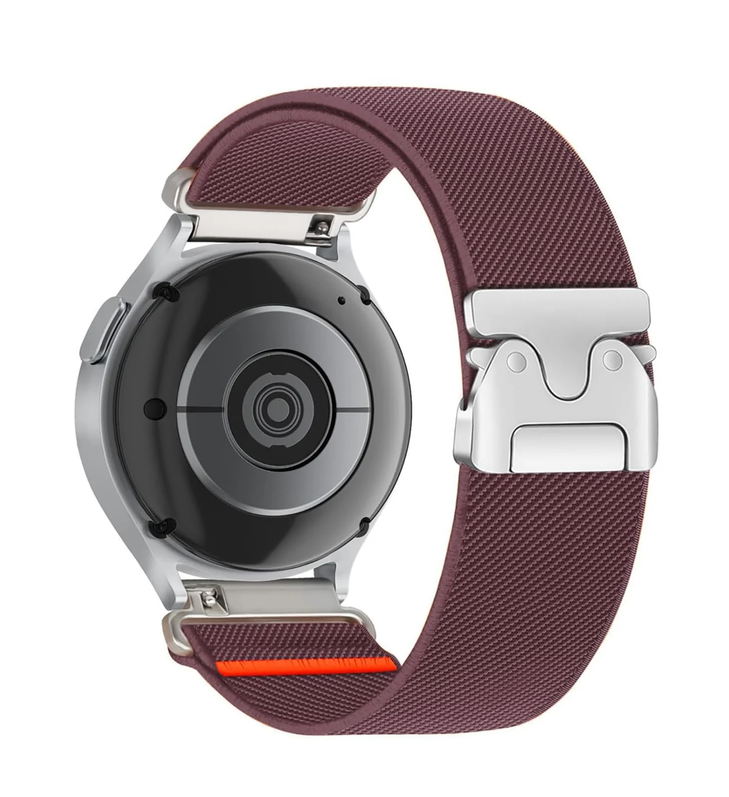DL3 Mobilak Elastic Nylon Band For 20mm Stretchy Parachute buckle Strap for Samsung Galaxy Watch 7/6/5/4 40mm 44mm/Watch 5 Pro 45mm/S2 classic/active 2 40mm 44mm/Amazfi GTS 2/2e/3/3 Pro/4/GTS 2 Mini/4 Mini/Bip 3