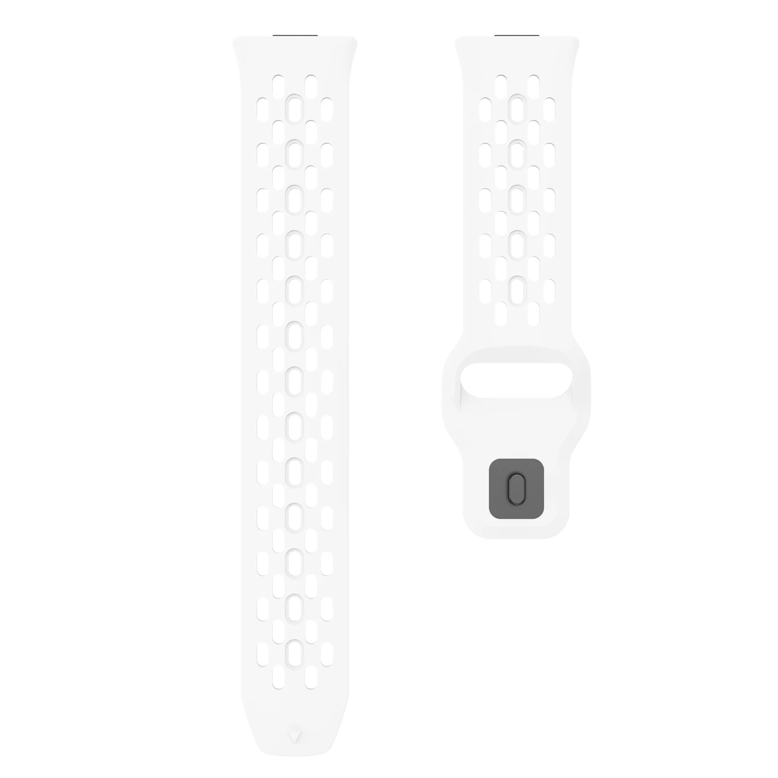 DL3 Mobilak Silicone Mesh Breathable Straps for Huawei Watch Fit 4 Pro Strap. Wristband Bands Bracelet Sports Bracelet Quick Release Adjustable Armband for Huawei Watch Fit 4/Fit 3 - White