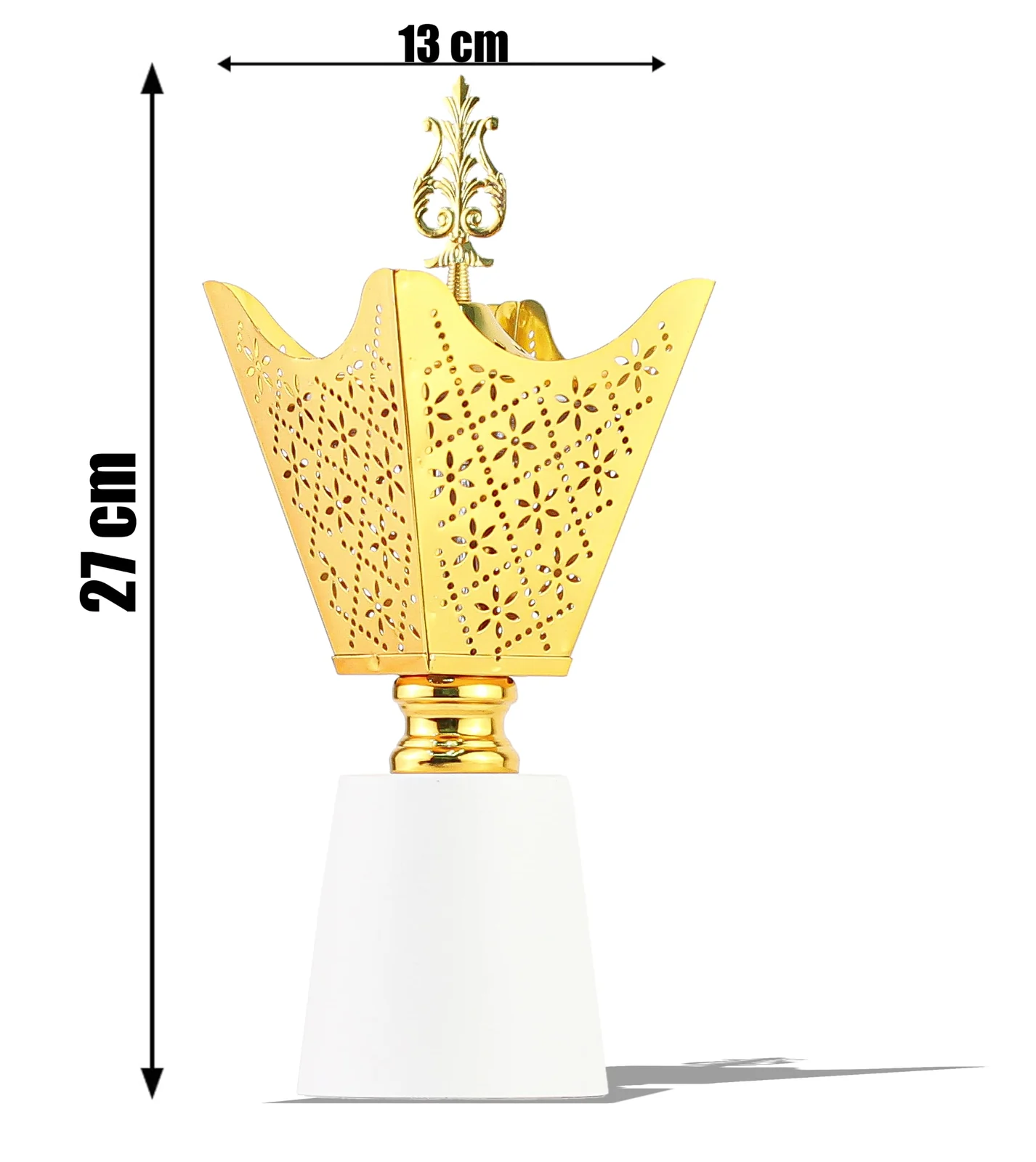 Mobigon Charcoal Incense Burner, Bakhoor Burner, Oud Frankincense Incense Burner, Vintage Arabic Burner, Suitable For Arabian Oud, Yoga, Spa and Aromatherapy, Office & Home Decor - Style 62