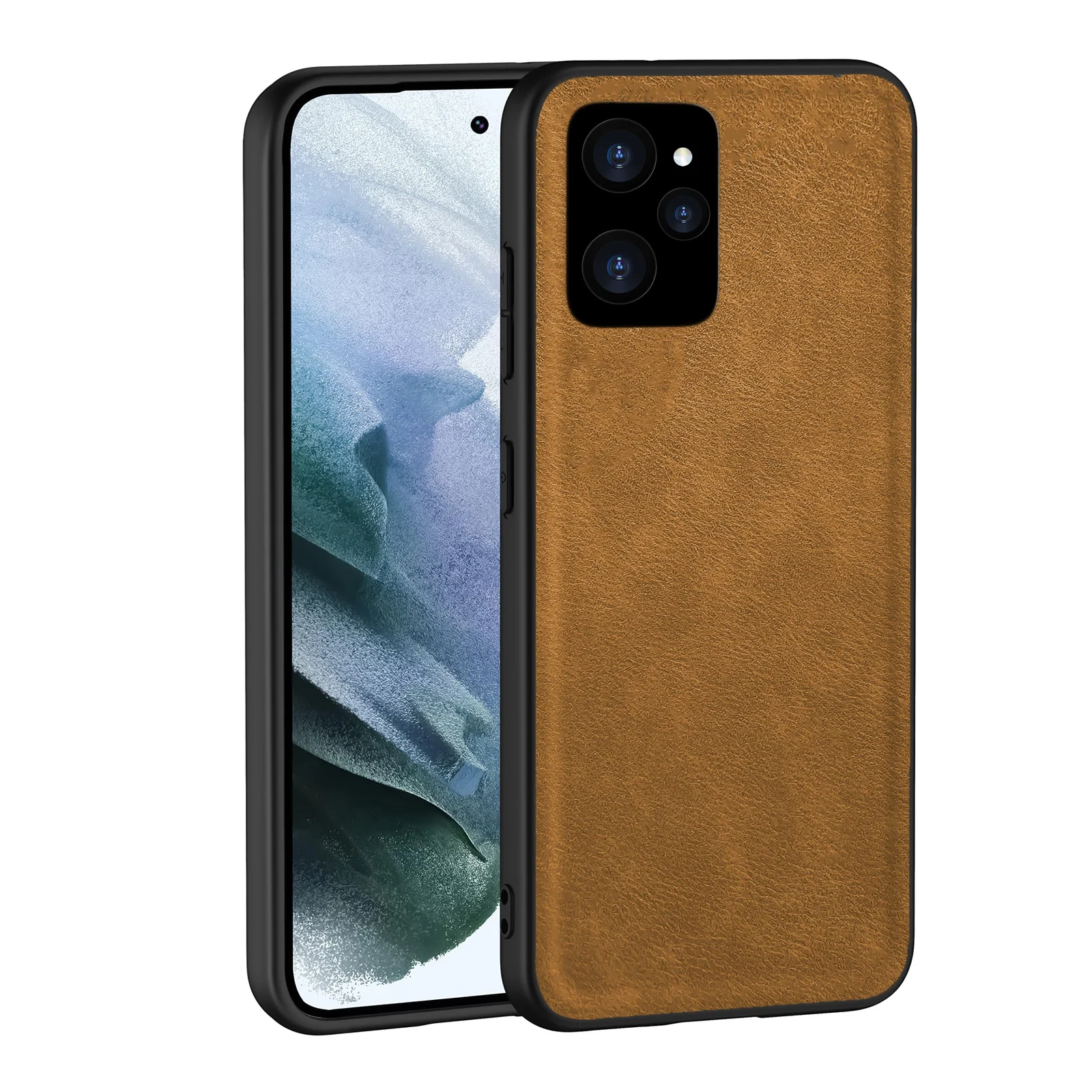 Dl3 Mobilak Case for Xiaomi Poco X5 Pro Leather Case,Anti-Drop, Anti-Shock, Non-Slip Texture,Simple Cell Phong Cover (Black)