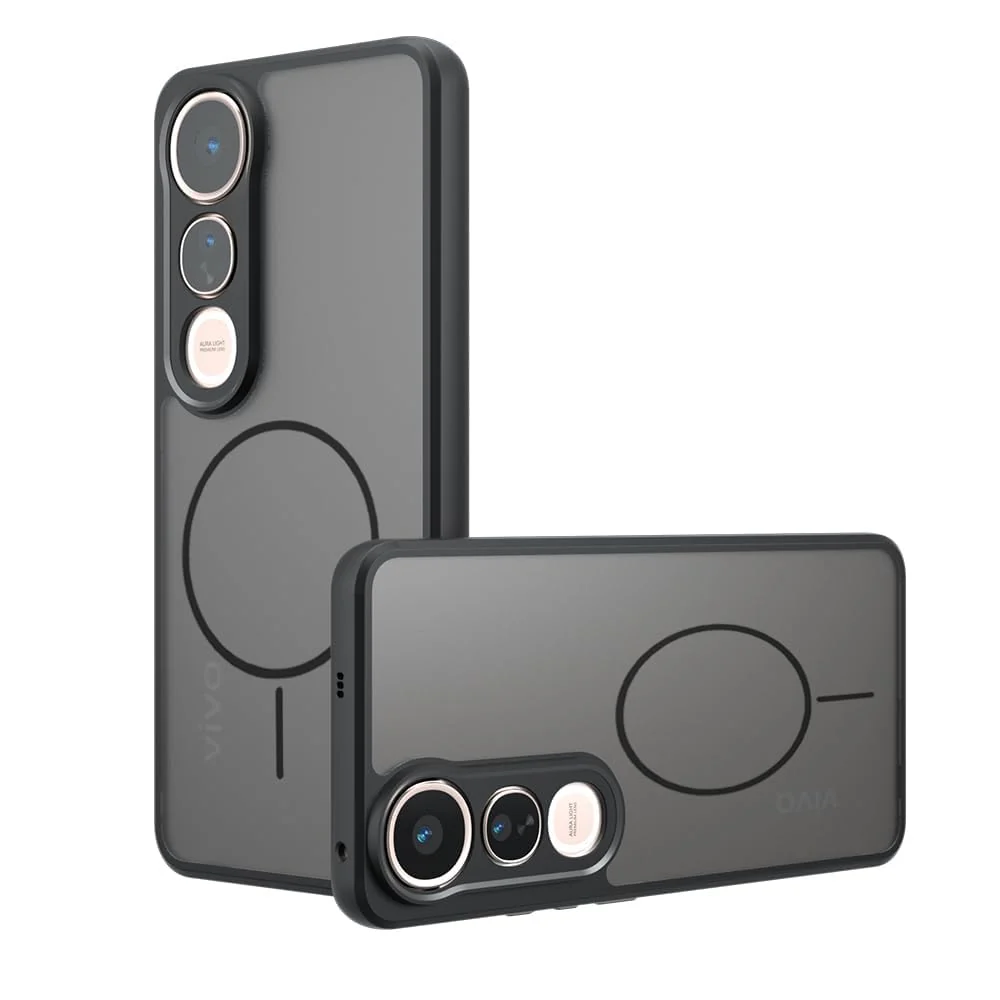 Dl3 Mobilak Case For Motorola Moto G35 5G Translucent Matte PC Back & Soft TPU Edge, [Not Compatible with MagSafe] Anti-Scratch Shockproof Protective Cover with Full Camera Protection - Black