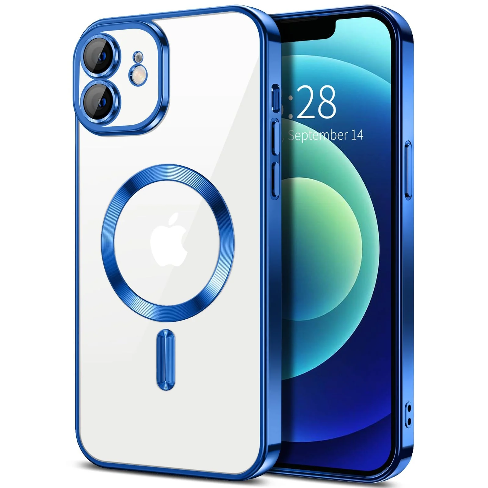 iPhone 11 (6.1 Inch — DL3 Mobilak Clear TPU Case for iPhone 11 (6.1 Inch) Compatible with, Compatible with MagSafe accessories, Supports wireless charging, Camera protection