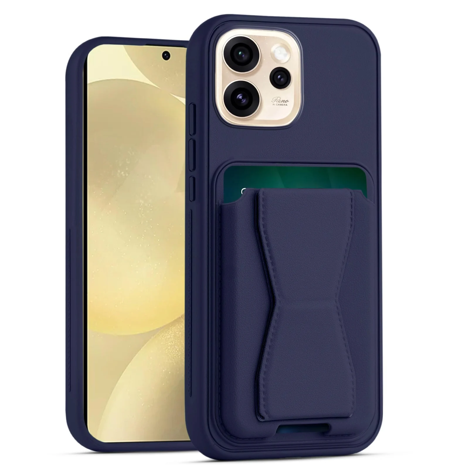 DL3 Mobilak Leather Wallet Case with Card Slot for OPPO Reno15 Pro Max with Camera Protection and Shockproof Design