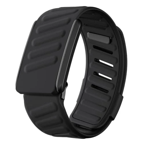 MOBIGON Breathable Silicone Sport Strap for WHOOP 4.0, Black