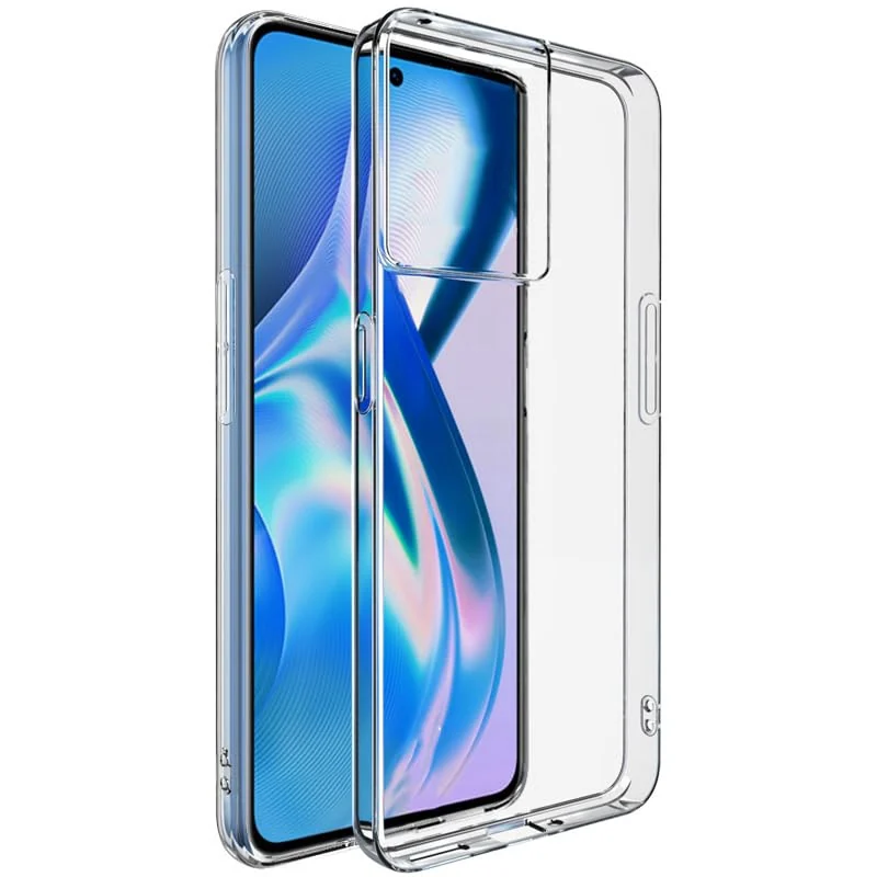 DL3 Mobilak Case Compatible with OnePlus ACE/OnePlus 10R Case Crystal Soft TPU Gel Case Flexible Silicone Anti-Scratch Camera Protection TPU Cover - Clear