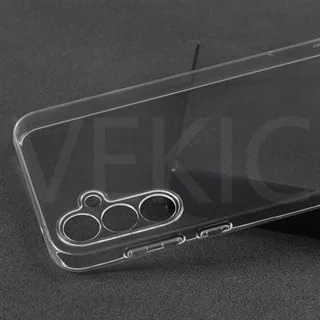 DL3 Mobilak Case Compatible with Samsung Galaxy A35 5G Case Crystal Soft TPU Gel Case Flexible Silicone Anti-Scratch Camera Protection TPU Cover - Clear