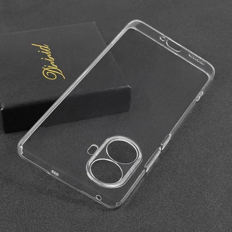 DL3 Mobilak Case Compatible with realme 10 Pro+ Plus 5G Case Crystal Soft TPU Gel Case Flexible Silicone Anti-Scratch Camera Protection TPU Cover - Clear