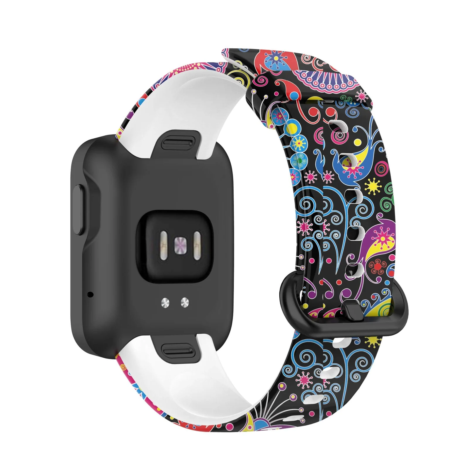 DL3 Mobilak Smart Watch Strap for Xiaomi Mi Watch Lite, Sport Silicone Watch Band Wrist Strap, Replacement Bracelet Wristband Wrist Strap for Xiaomi Mi Watch Lite/Redmi Watch Accessories - Black