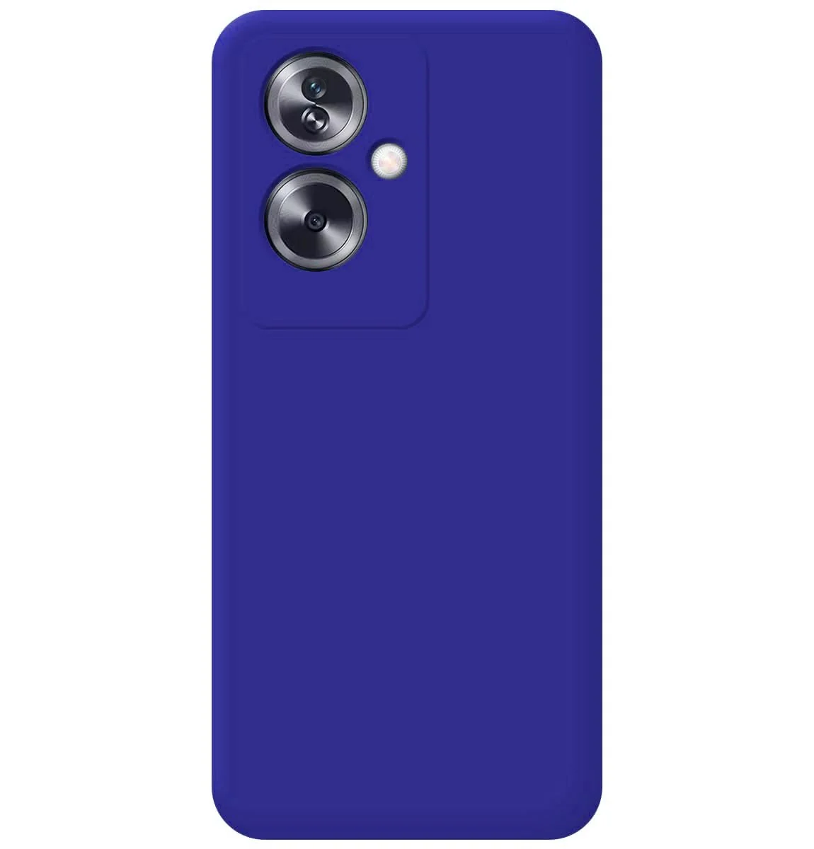 Dl3 Mobilak Oppo A79 5G Case, Soft Flexible Liquid Silicone Gel Rubber Bumper Cover, Full Body Shockproof Protective Phone Case (Pepsi)