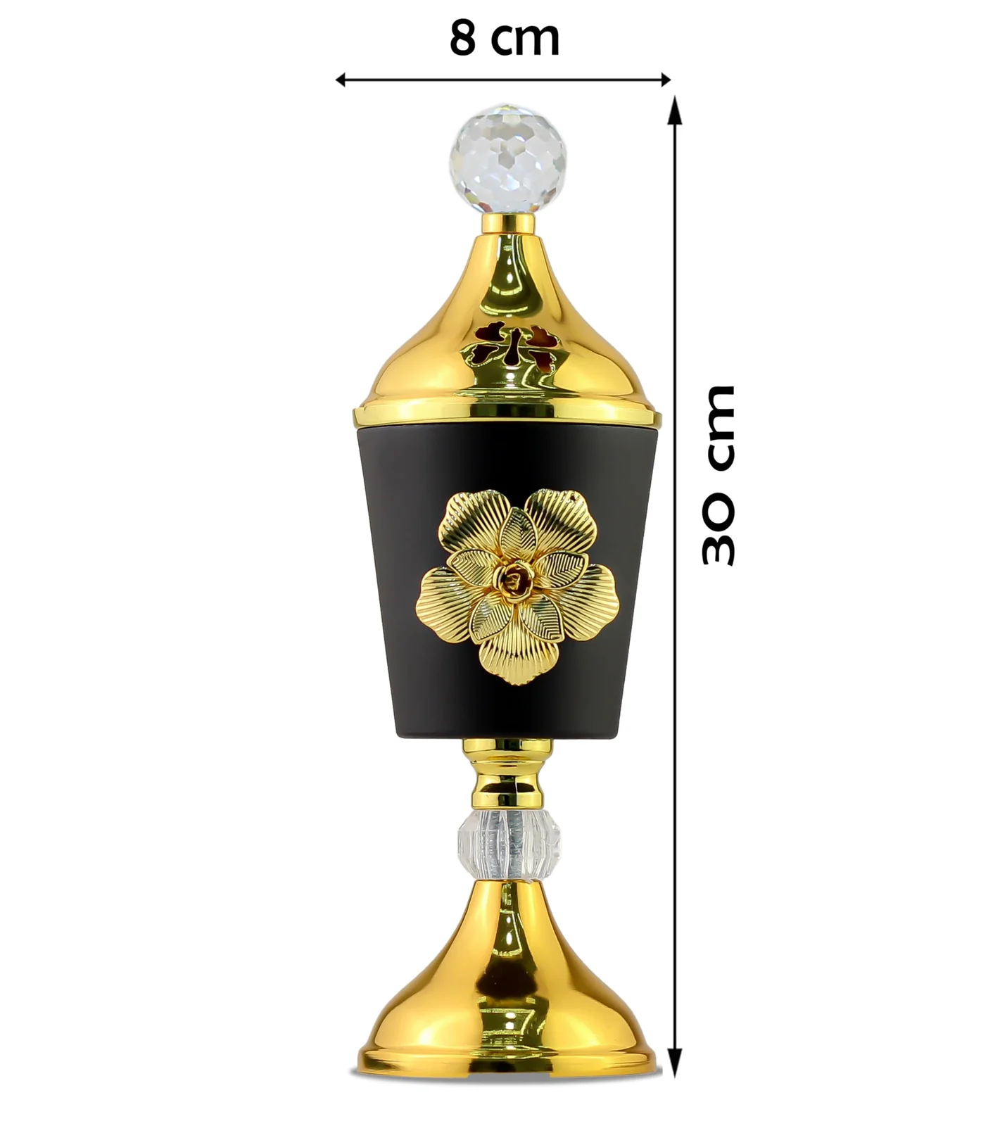 Mobigon Charcoal Incense Burner, Bakhoor Burner, Oud Frankincense Incense Burner, Vintage Arabic Burner, Suitable For Arabian Oud, Yoga, Spa and Aromatherapy, Office & Home Decor - style 14