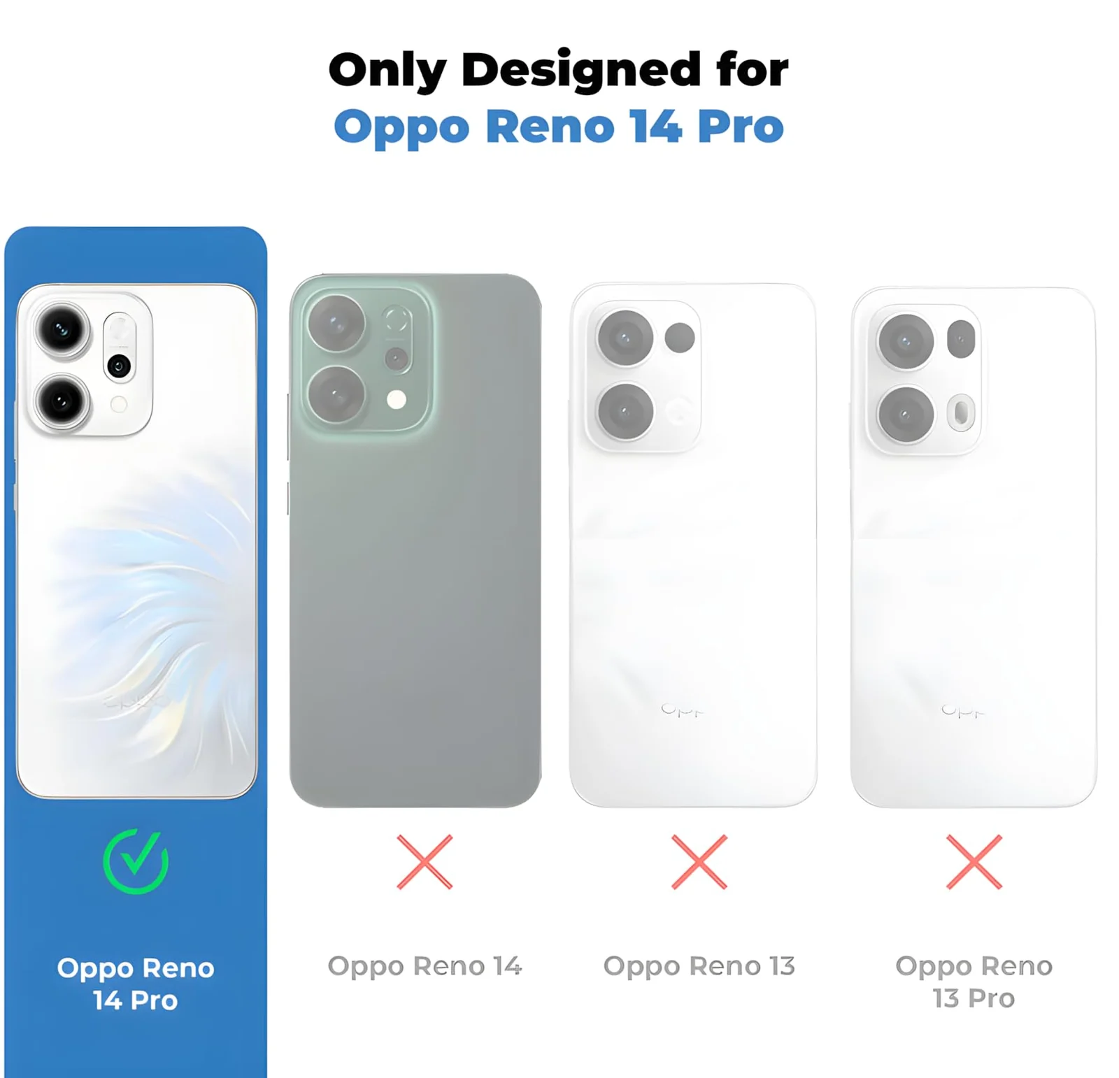 DL3 Mobilak Matte MagSafe-Compatible Magnetic Case for OPPO Reno 14 Pro 5G with Camera Protection and Ring Holder - Gray