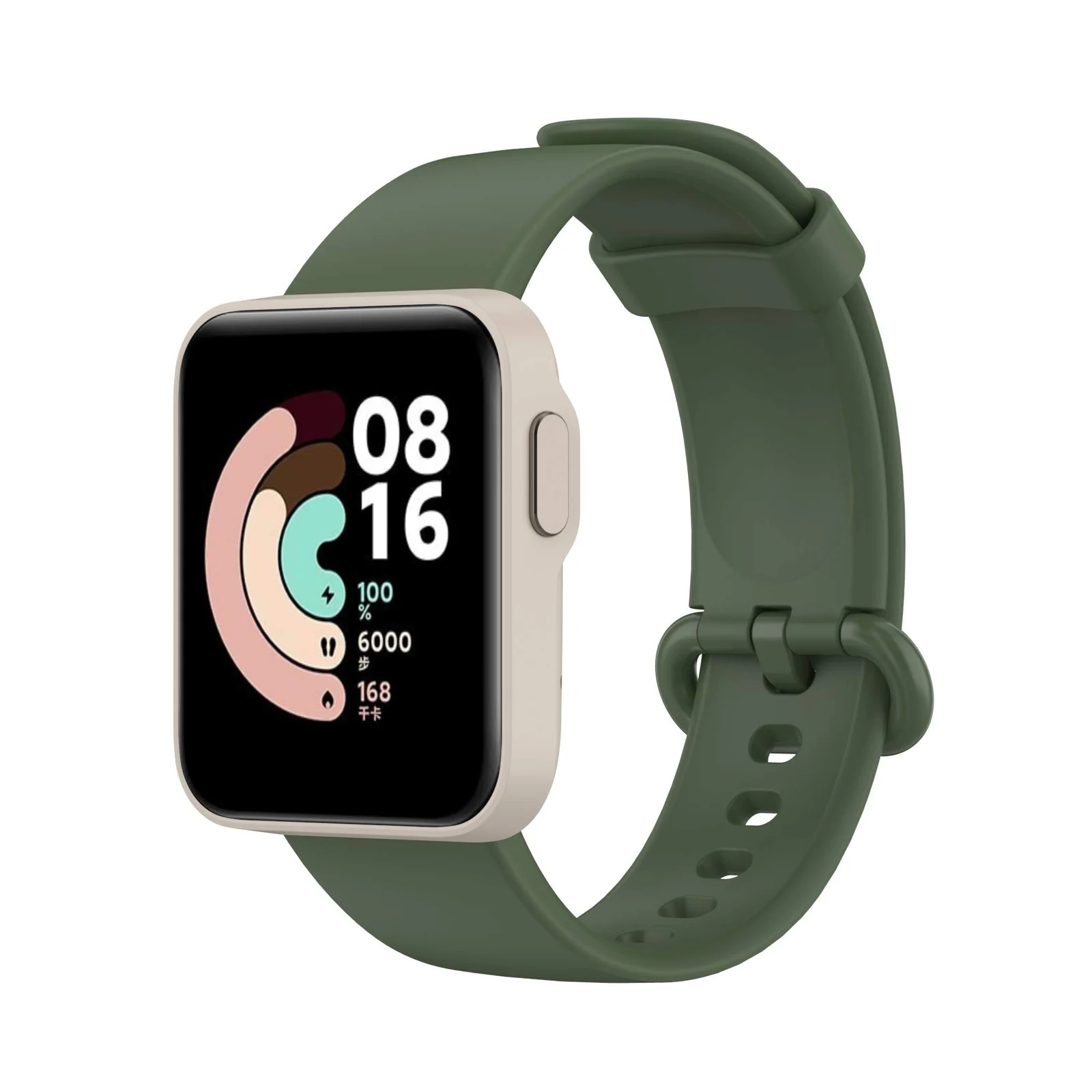 DL3 Mobilak Smart Watch Strap for Xiaomi Mi Watch Lite, Sport Silicone Watch Band Wrist Strap, Replacement Bracelet Wristband Wrist Strap for Xiaomi Mi Watch Lite/Redmi Watch Accessories - Green