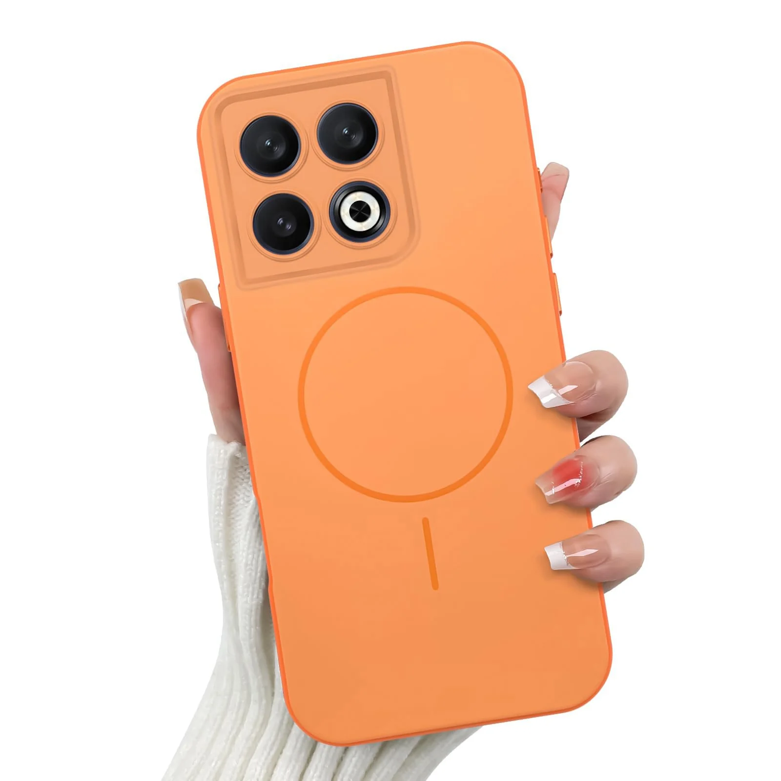 Infinix GT 20 Pro — DL3 Mobilak Case For Infinix GT 20 Pro Slim Design [Not Compatible with MagSafe] Soft Silicone Case Flexible TPU Anti-Scratch Protective Cover with Full Camera Protection