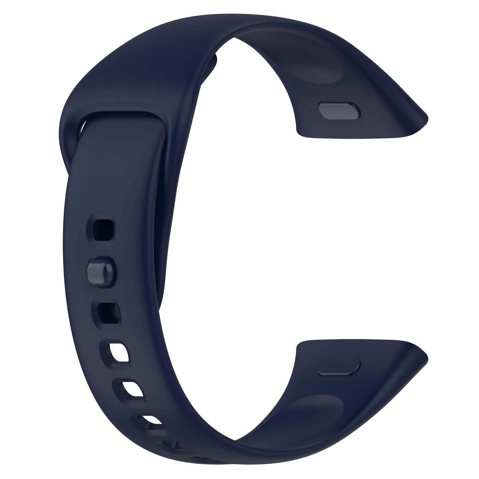 DL3 Mobilak Strap Watch Silicone Compatible With Xiaomi Redmi Watch 3, Sport Silicone Watch Band Wrist Strap, Bracelet Wristband Wrist Strap for Redmi Watch3 - Midnight Blue