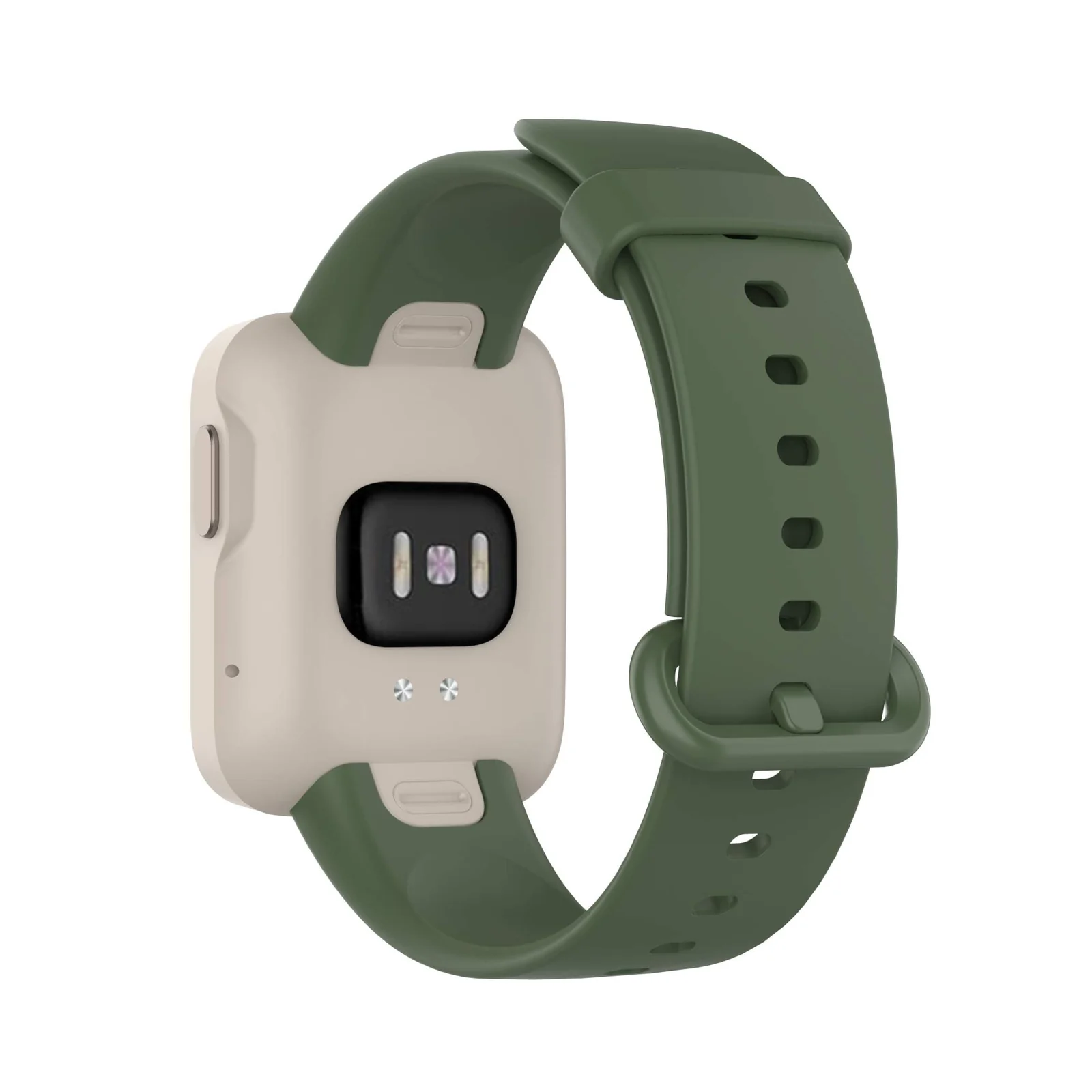 DL3 Mobilak Smart Watch Strap for Xiaomi Mi Watch Lite, Sport Silicone Watch Band Wrist Strap, Replacement Bracelet Wristband Wrist Strap for Xiaomi Mi Watch Lite/Redmi Watch Accessories - Green