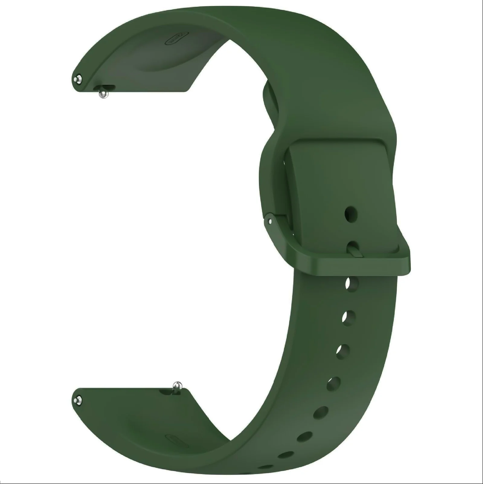 DL3 Mobilak Straps Compatible with Xiaomi Redmi Watch 5 Active/Redmi Watch 5 Lite Bracelet, 22mm Soft Silicone Replacement Band Sports Strap Wristbands [Wear-resistant] [breathable] - Army Green