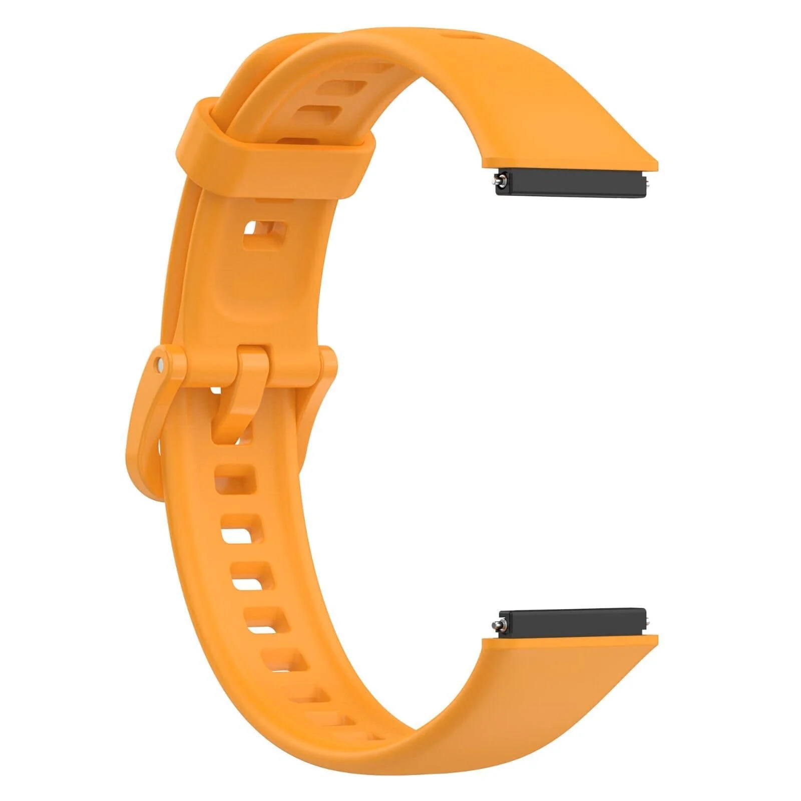 DL3 Mobilak Smart Watch Strap for Huawei Band 7, Sport Silicone Watch Band Wrist Strap, Replacement Bracelet Wristband Wrist Strap for Huawei Band 7 Accessories - Orange