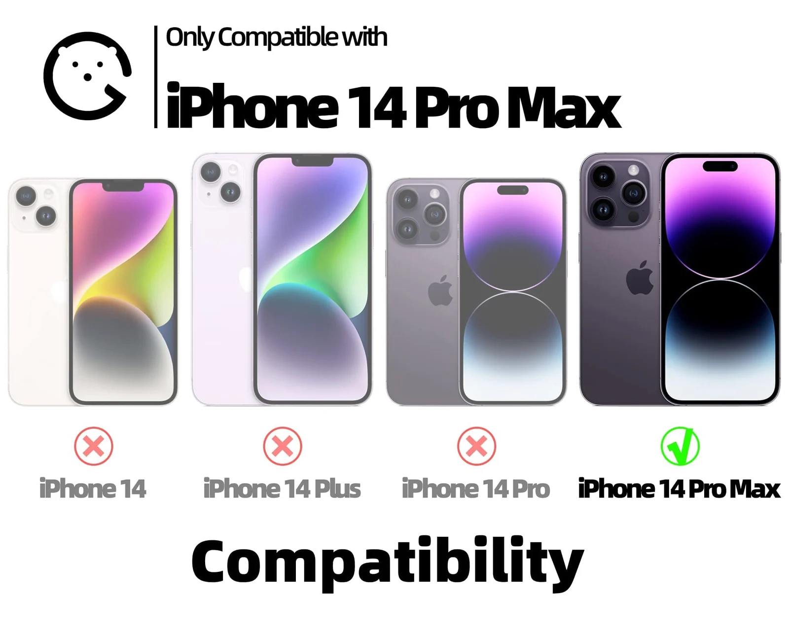 DL3 Mobilak Liquid Silicone Protective Case with Soft Microfiber Lining for iPhone 14 Pro Max (6.7 Inch) - Brown