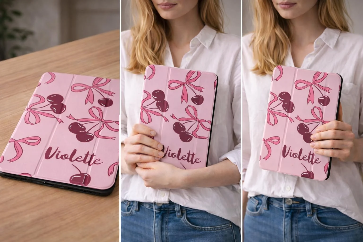 DL3 Mobilak iPad (A16) 11th Generation 11 Inch 2025/10th Generation 10.9 Inch 2022 with Pencil Holder, iPad 10 Flexible TPU Back Shell Smart Trifold Stand Protective Cover Auto Wake/Sleep - Style 4