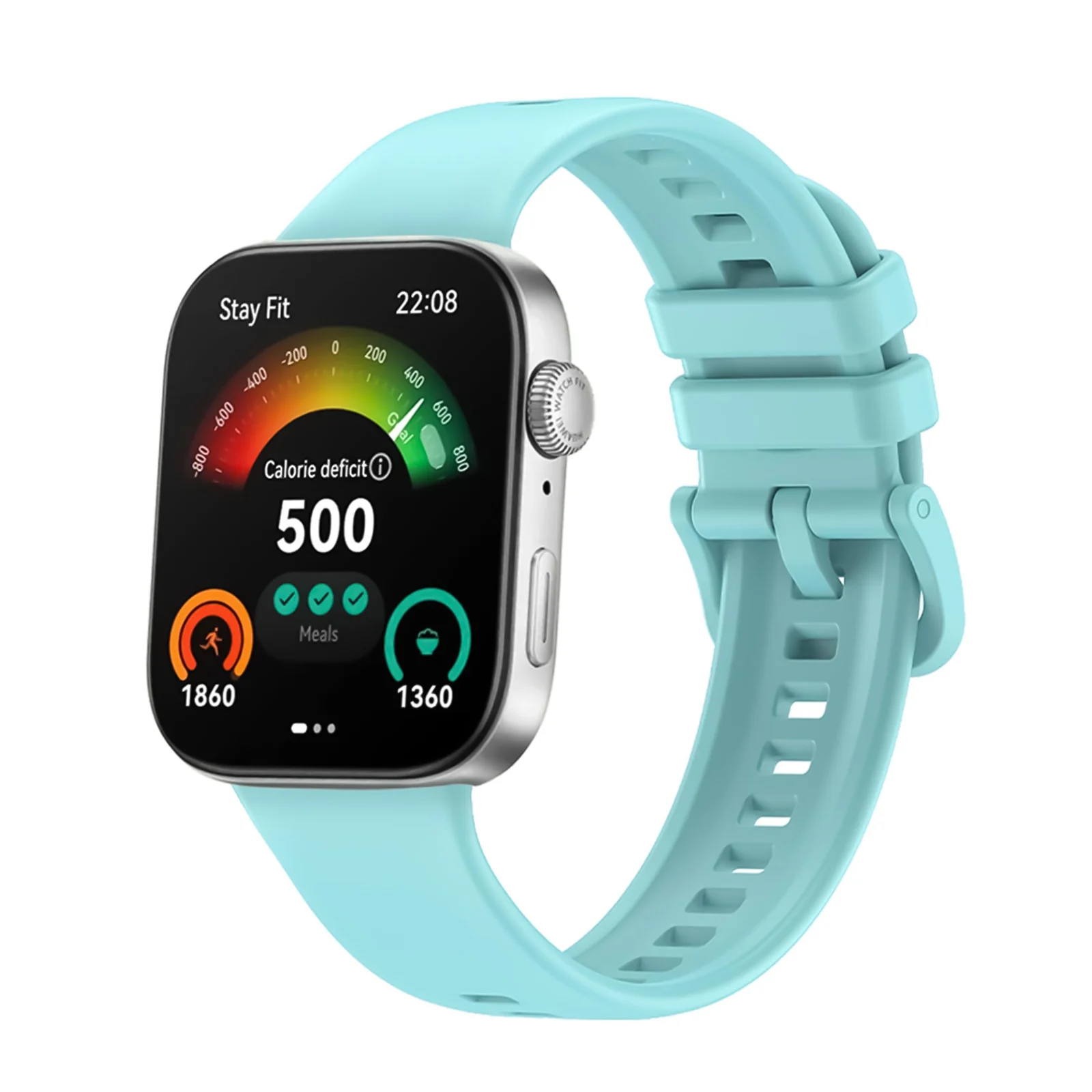 DL3 Mobilak Silicone Bracelet for Huawei Watch Fit 3/Watch Fit 4 Pro/Fit 4 Strap, Soft Silicone Sport Replacement Strap for Women/Men, Adjustable Waterproof Sports Band