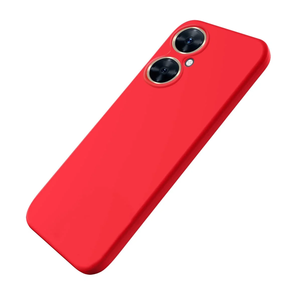 DL3 Mobilak Silicone Protective Case for Huawei nova 11i, Shock-absorbing protection, Scratch-resistant surface, Soft microfiber lining - Red