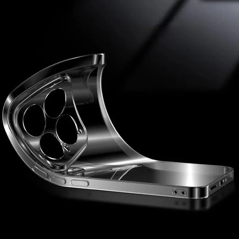 DL3 Mobilak Case Compatible with Xiaomi 14 Case Crystal Soft TPU Gel Case Flexible Silicone Anti-Scratch Camera Protection TPU Cover - Clear